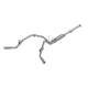 3 Inch Cat Back Exhaust System Dual Split Side Aluminized Steel For 06-08 Dodge Ram Hemi 1500 MBR...