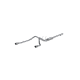 Cat Back Exhaust System Dual Split Rear Aluminized Steel Through Stock Bumper For 09-18 RAM 1500 ...