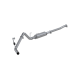 3 Inch Cat Back Exhaust System Single Side Exit Aluminized Steel For 03-13 Dodge Ram Hemi 2500/35...