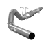 Cat Back Exhaust System 4 Inch Single Side Exit No Tip Included Aluminized Steel For 99-04 Ford F...