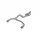 21-Up Ford Bronco 2.3L/2.7L EcoBoost 2/4-Door Aluminized Steel 3 Inch Cat-Back Dual Split Rear MB...
