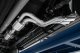 3 Inch Cat Back Exhaust System Pre-Axle Dual Outlet T304 Stainless Steel Street Version For 15-20...