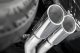 3 Inch Cat Back Exhaust System Pre-Axle Dual Outlet T304 Stainless Steel Street Version For 15-20...