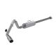 Cat Back Exhaust System Single Side Aluminized Steel For 05-15 Toyota Tacoma 4.0L Extended Cab/Cr...