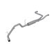 Cat Back Exhaust System Single Side T409 Stainless Steel For 04-15 Nissan Titan 5.6L Extended/Cre...