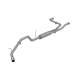 Cat Back Exhaust System Single Side Aluminized Steel For 04-15 Nissan Titan 5.6L, Extended Cab/Cr...
