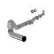 5 Inch Single Side 409 -No Muffler For 01-07 Silverado/Sierra 2500/3500 Duramax Classic Extended/...