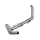 Dodge 4 Inch Turbo Back Single Side No Muffler, Armor Lite For 98-02 Dodge Ram 2500/3500 Cummins ...