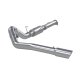 4 Inch Cat Back Exhaust System Single Side Exit Aluminized Steel For 04-07 Dodge Ram 2500/3500 Cu...
