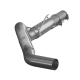 5 Inch Cat Back Exhaust System Single Side Exit, No Tip, For 04-07 Dodge Ram 2500/3500 Cummins 60...