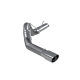 5 Inch Filter Back Single Side T409 Stainless Steel For 07-12 RAM 2500/3500 Cummins 6.7L MBRP