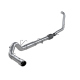 5 Turbo Back Single Side Exit Aluminized Steel For 03-07 Ford F-250/350 6.0L MBRP