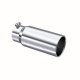 Exhaust Tail Pipe Tip 5 Inch O.D. Rolled Straight 4 Inch Inlet 12 Inch Length T304 Stainless Stee...