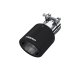 Exhaust Tip 4 Inch O.D. Dual Wall Angled 2.5 Inch Inlet 7.7 Inch Length Carbon Fiber MBRP