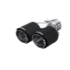 Carbon Fiber Tip 2.5 Inch ID Dual 3.5 Inch OD Out 9.45 Inch Length Dual Wall MBRP