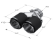 Carbon Fiber Tip 3.0 Inch ID 4.0 Inch OD Dual Out 9.87 Inch Length Dual Wall MBRP
