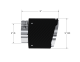 Carbon Fiber Tip 3 inch ID 5 inch OD Out 6.13 inch Length Angle Cut Dual Wall MBRP