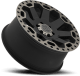 Warlord BK Matte Black / Machined Dark Tint Lip